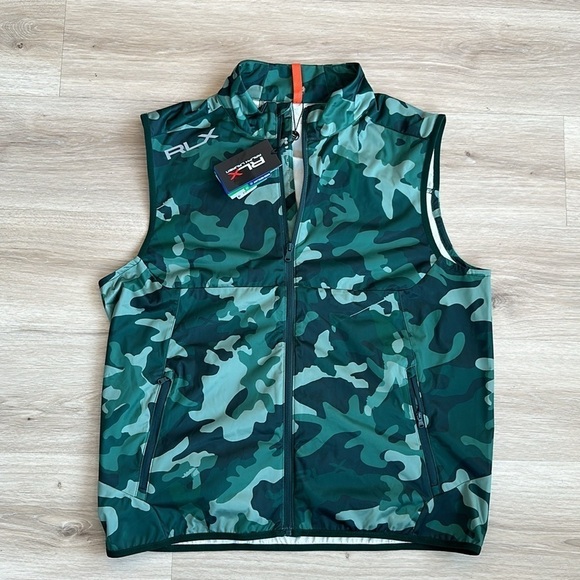 Camo Water-Repellent Packable Vest
RLX men’s large - Picture 2 of 6